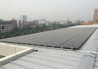 中（zhōng）國計量大學光伏屋頂電（diàn）站（zhàn）