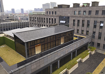 濱江國網雙創光伏幕牆及光伏路示範項目