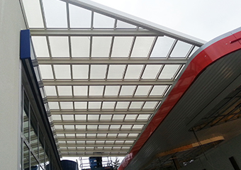 瑞典加油站光伏屋（wū）頂