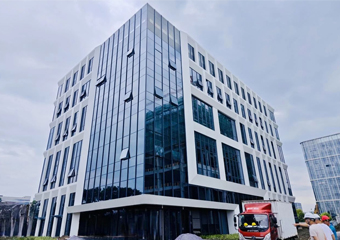 杭州和達低碳示（shì）範基地能源站光（guāng）伏幕牆（qiáng）項（xiàng）目（mù）